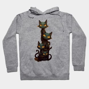 Kitty Quartet Hoodie